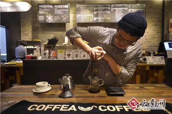 韩国咖啡品牌落地昆明 COFFEA COFFEE举办媒体品鉴会1