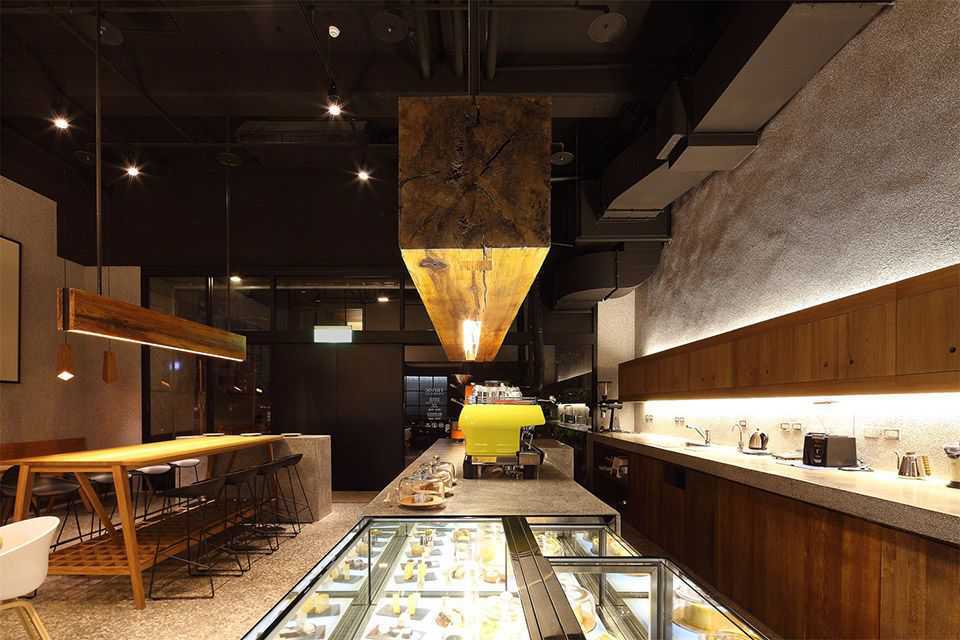 他们用石子和木料在台北做了个咖啡馆，内敛又静谧7