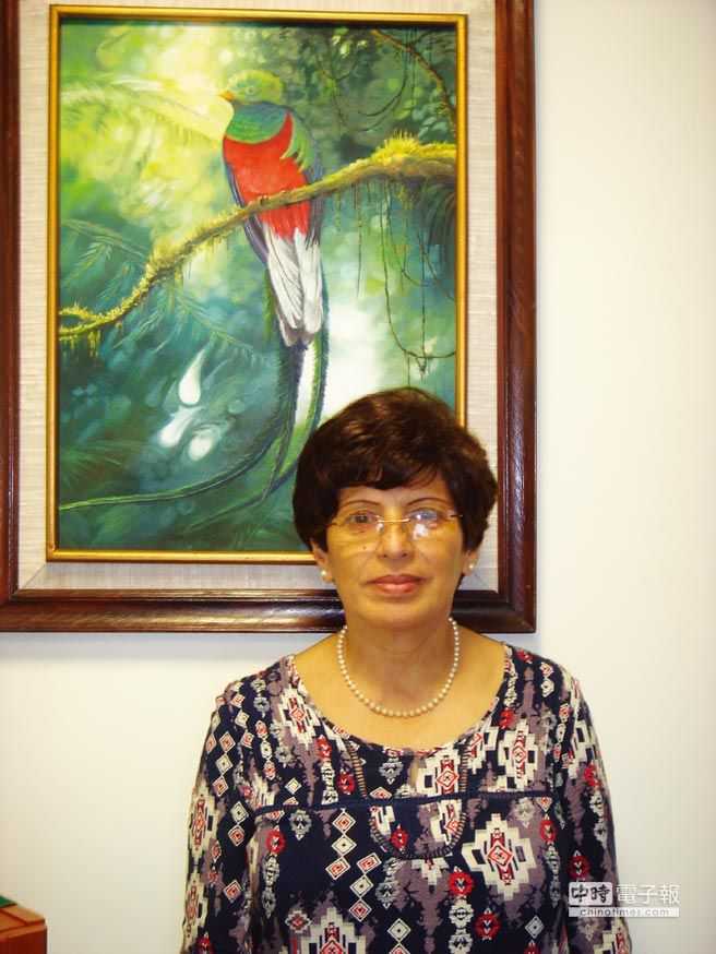  瓜地马拉驻华大使Olga Maria Aguja