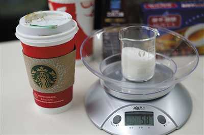 星巴克咖啡含糖量
