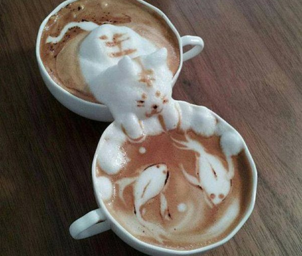 3D咖啡拉花
