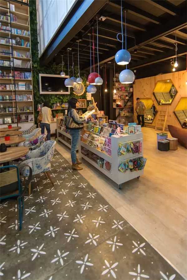 结合儿童书店与咖啡厅的空间设计6