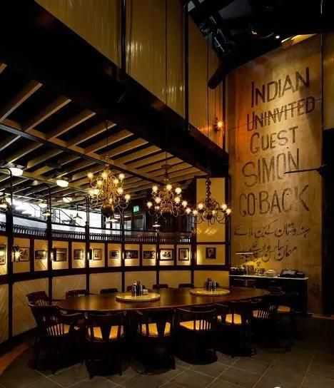 如此粗狂风格的印度咖啡厅却在伦敦闻名 16