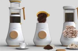 俄罗斯：新型咖啡机 即可磨咖啡也可种蘑菇