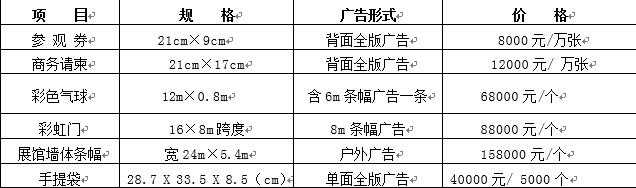 现场广告