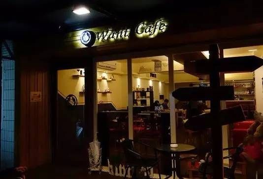 典型的台湾小咖啡馆