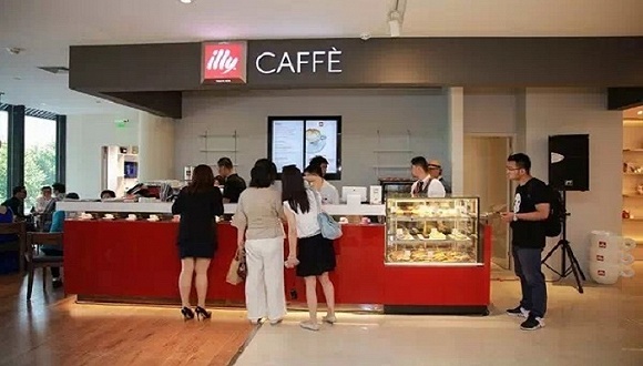 意大利咖啡品牌illy在杭州开了间精品咖啡馆