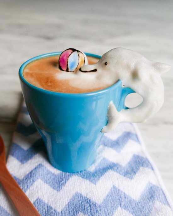 可爱的3D咖啡