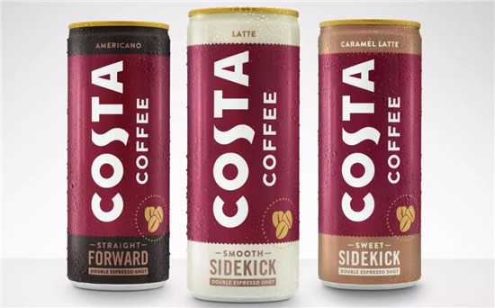 可口可乐收购后的Costa推出了罐装即饮咖啡