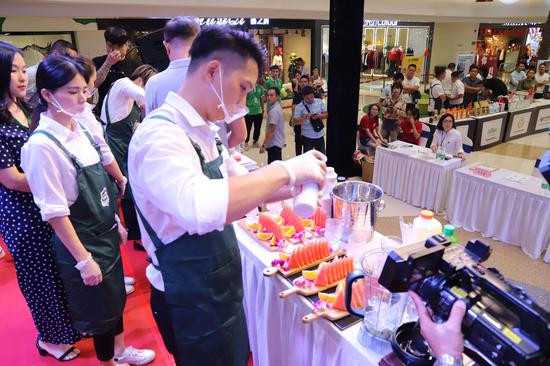 首届广西-东盟咖啡拉花大师竞技赛、创意饮品制作大赛圆满举办3