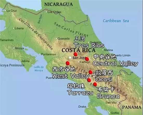 哥斯达黎加咖啡产地2