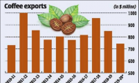 印度咖啡出口金额跌至9年来最低