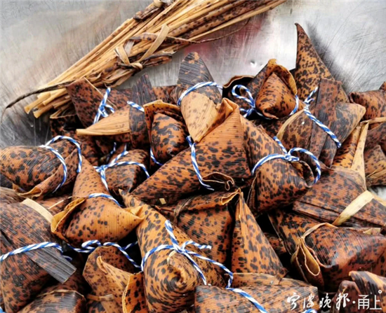碱水粽是宁波的传统口味