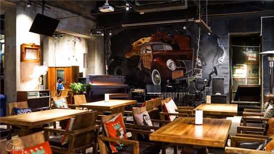 在兰州休闲也可以体验的复古咖啡馆（6）