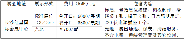 收费标准