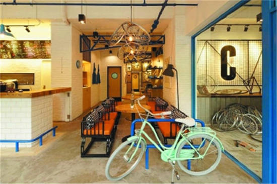 上海永久自行车咖啡馆Bike Cafe