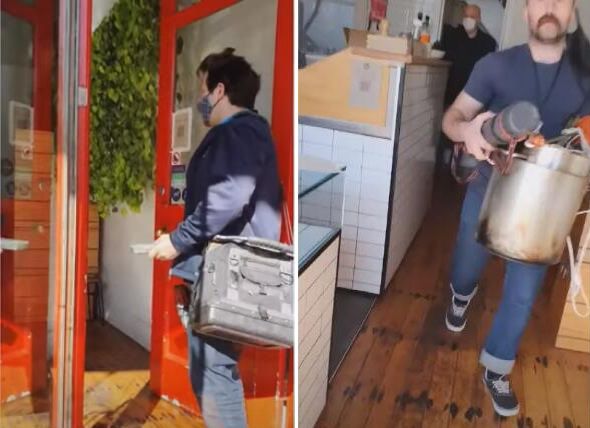 澳大利亚一名咖啡店主因无力支付房租 被房东当场换锁赶走